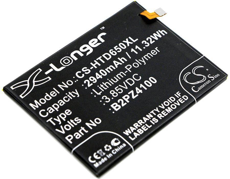 2940mAh Battery For HTC 35H00267-01M, B2PZ4100,