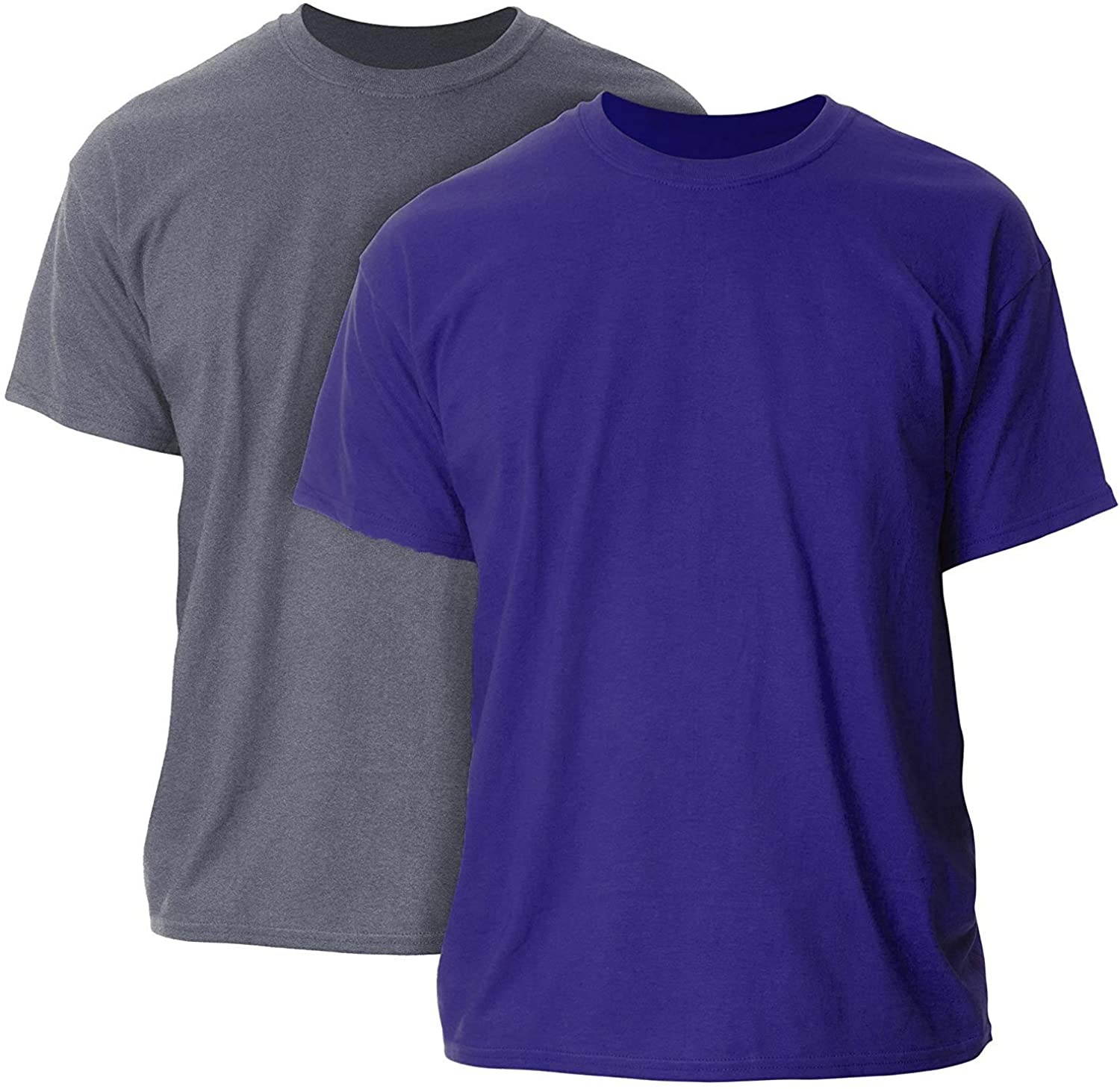 Gildan Men's G2000 Ultra Cotton Adult T-Shirt, 2-Pack