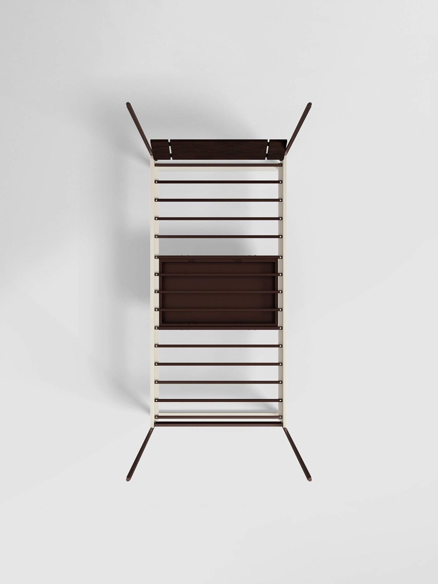 Nilkamal Riva Black Engineered Wood King Size Bed with Storage