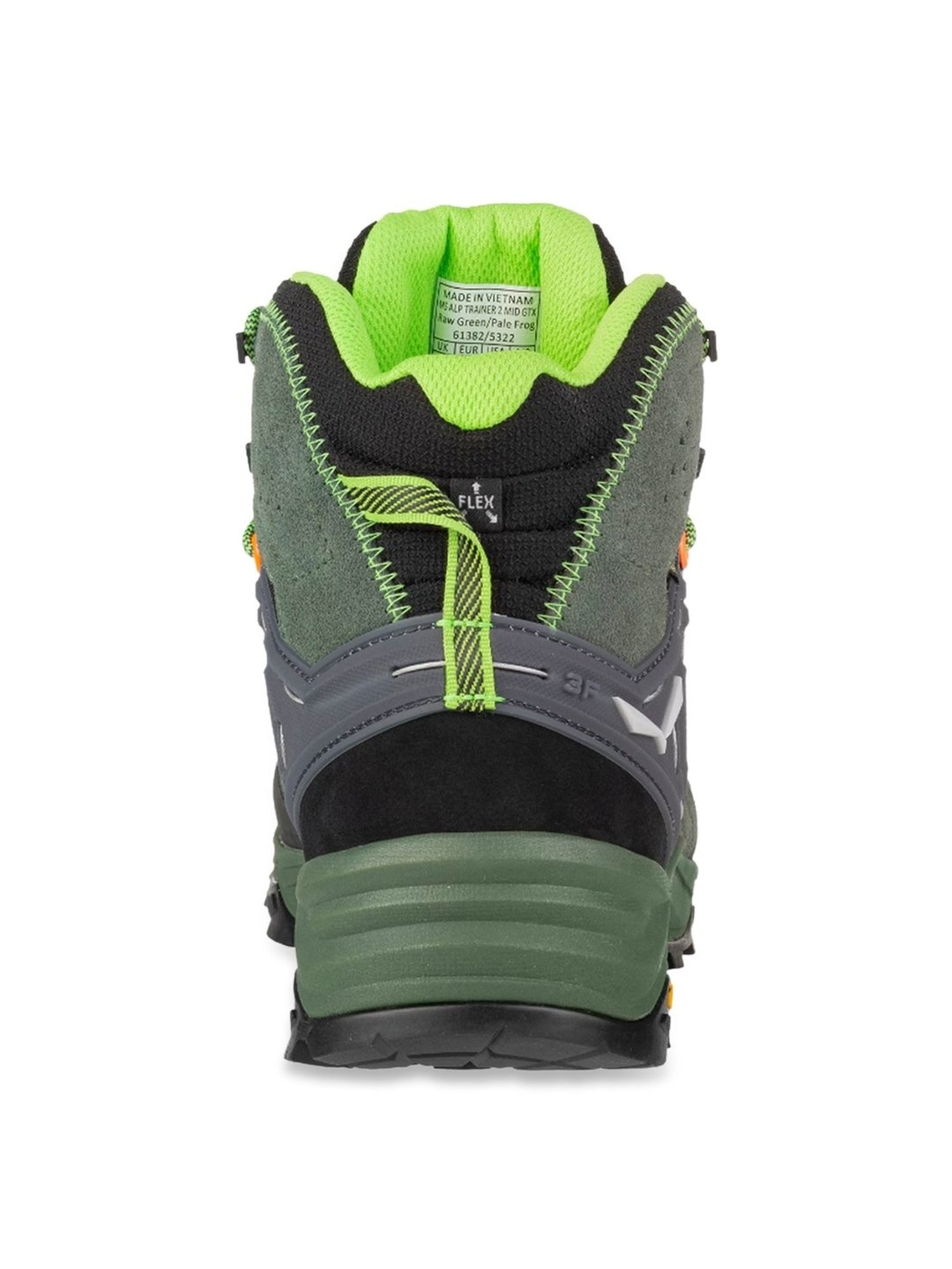 Salewa Men's MS ALP TRAINER 2 MID GTX Green Outdoor Shoes