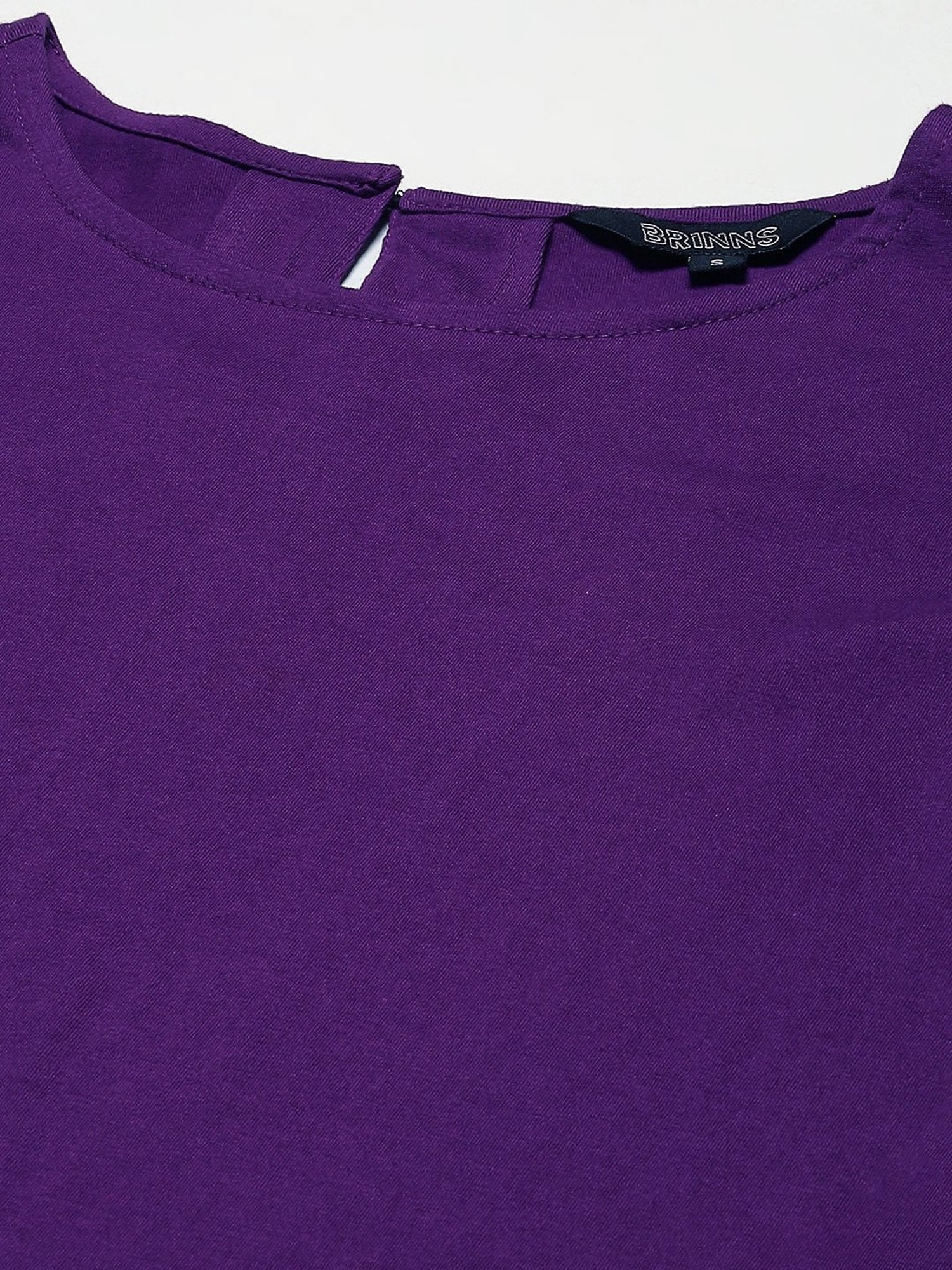 BRINNS Purple Midi A Line Dress