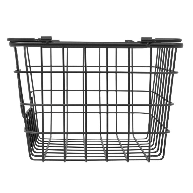 BirdRock Home Set of 2 Stacking Market Baskets