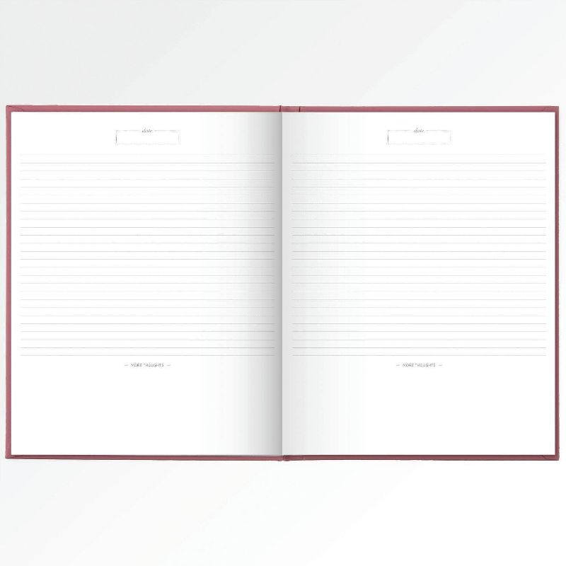 Ruled Journal Workstyle Hardcover Medium Casebound Rose - Cambridge