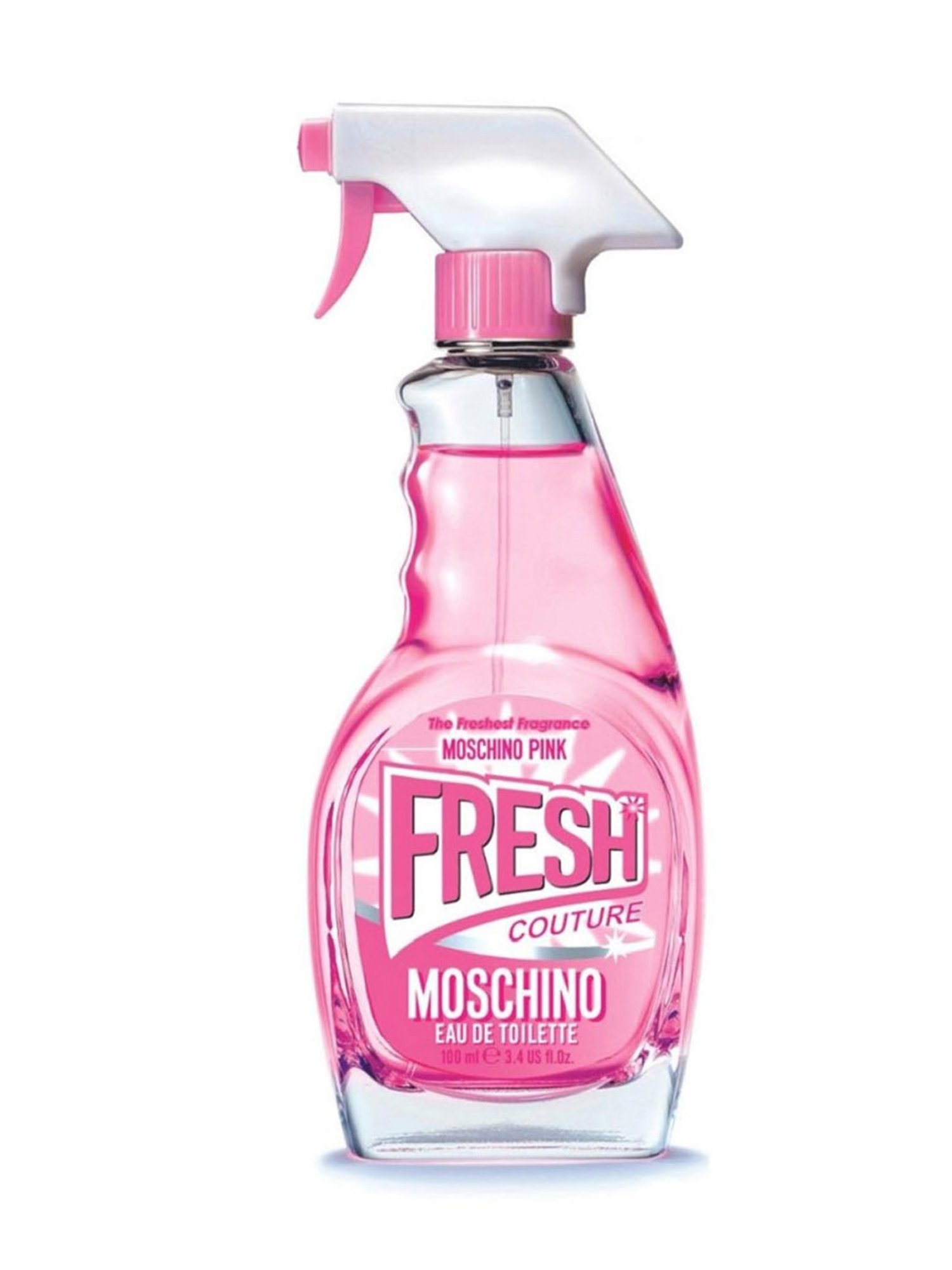 Moschino Pink Fresh Couture Eau De Toilette For Women (6T32) - 100 ml