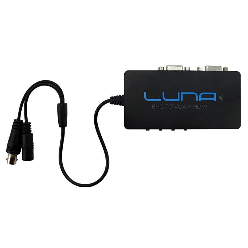Luna BNC to VGA + HDMI Converter