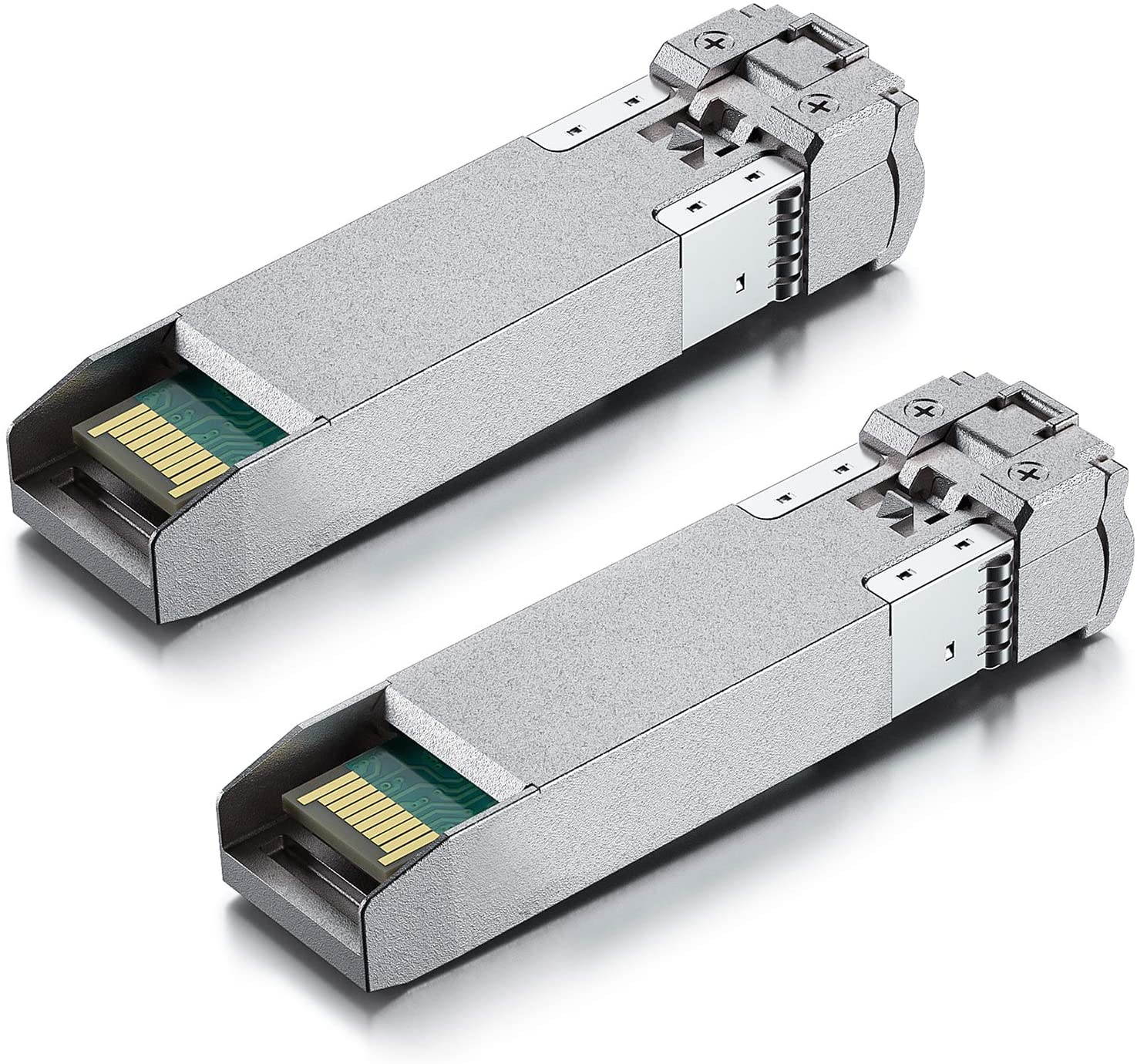 10Gtek for Ubiquiti Transceiver, A pair of 10GBASE SFP+ Bidi Transceivers, 10-20KM