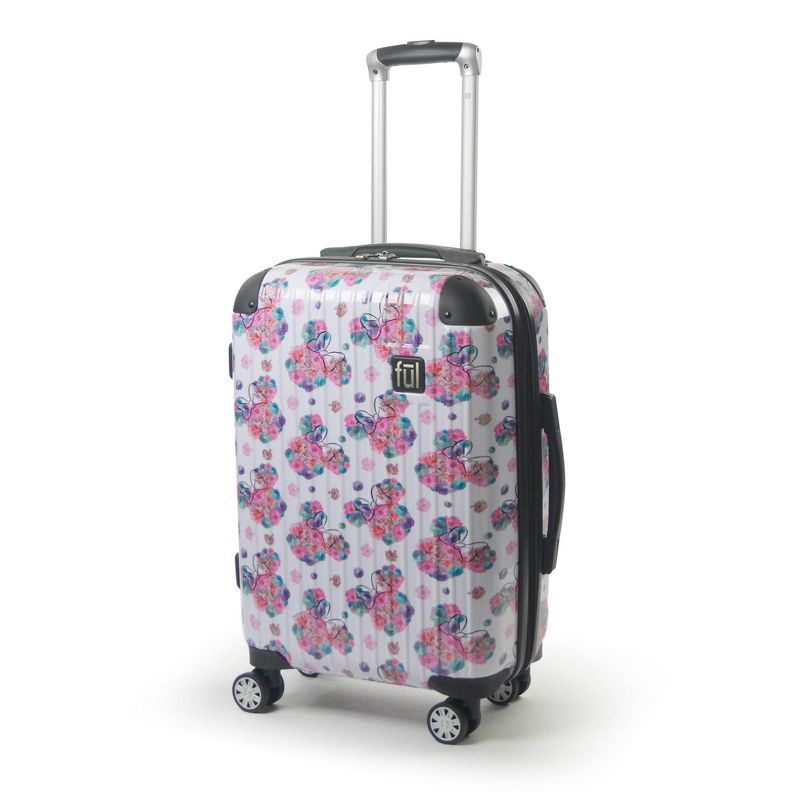 FUL Disney Minnie Mouse Printed 21" Hardside Rolling Suitcase - Floral