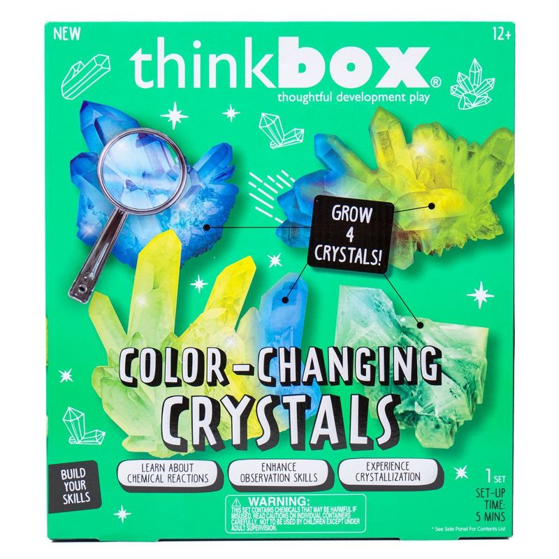 Thinkbox 10pc Color Changing Crystals Craft Activity Kit