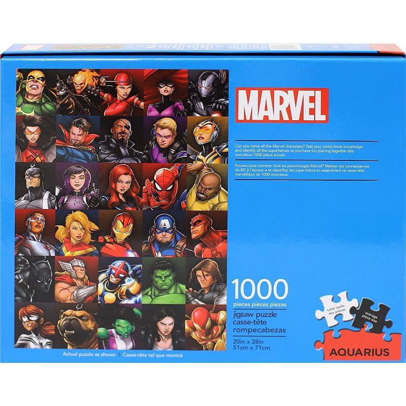 NMR Distribution Marvel Heroes Collage 1000 Piece Jigsaw Puzzle