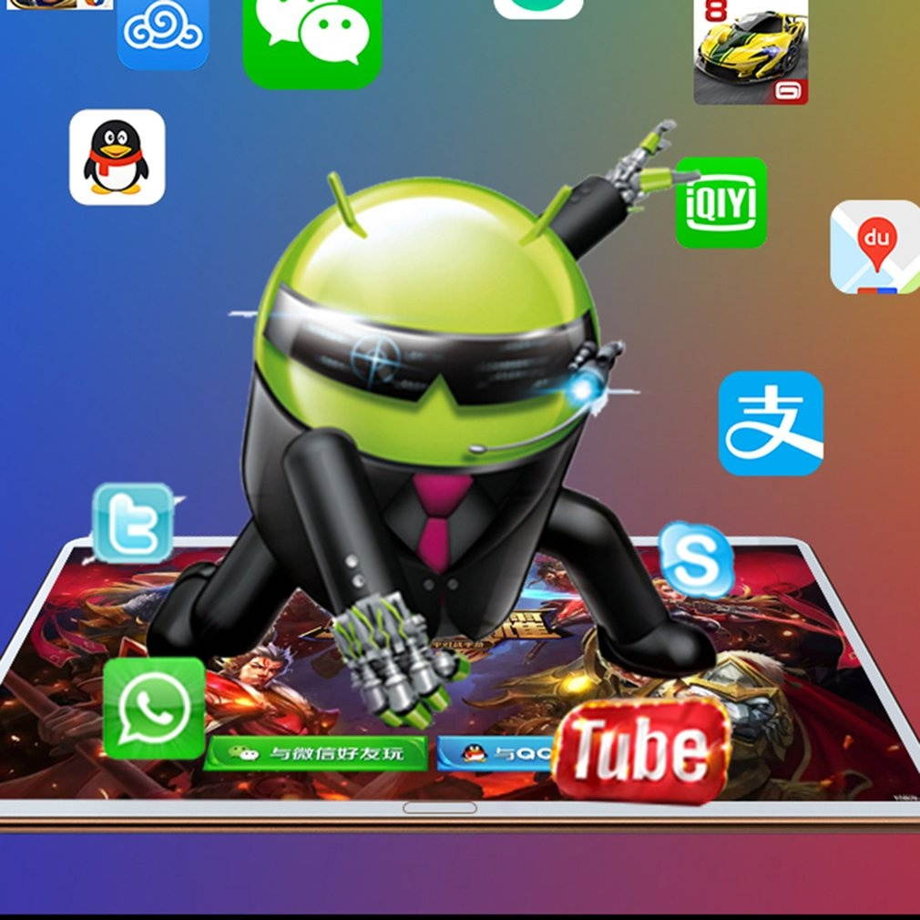 10 Inch Tablet For Samsung 11.6 Mobile Phone Eight Core Learning Machine,Black,US plug