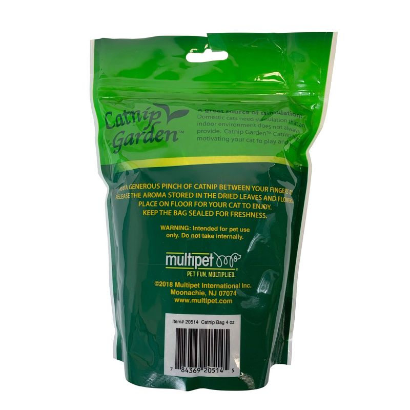 Multipet Garden Cat Catnip Cat Treats - 4oz