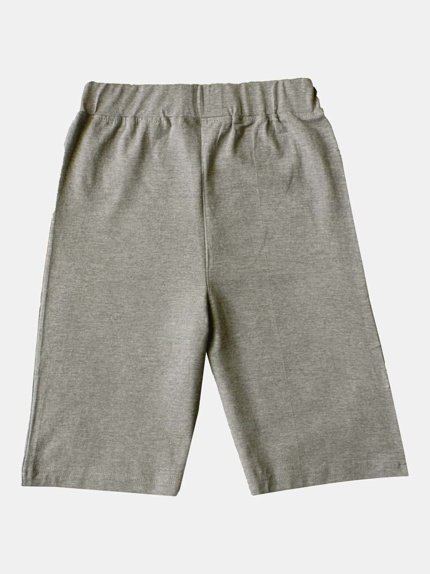 Kiddopanti Kids Grey Logo Cycling Shorts