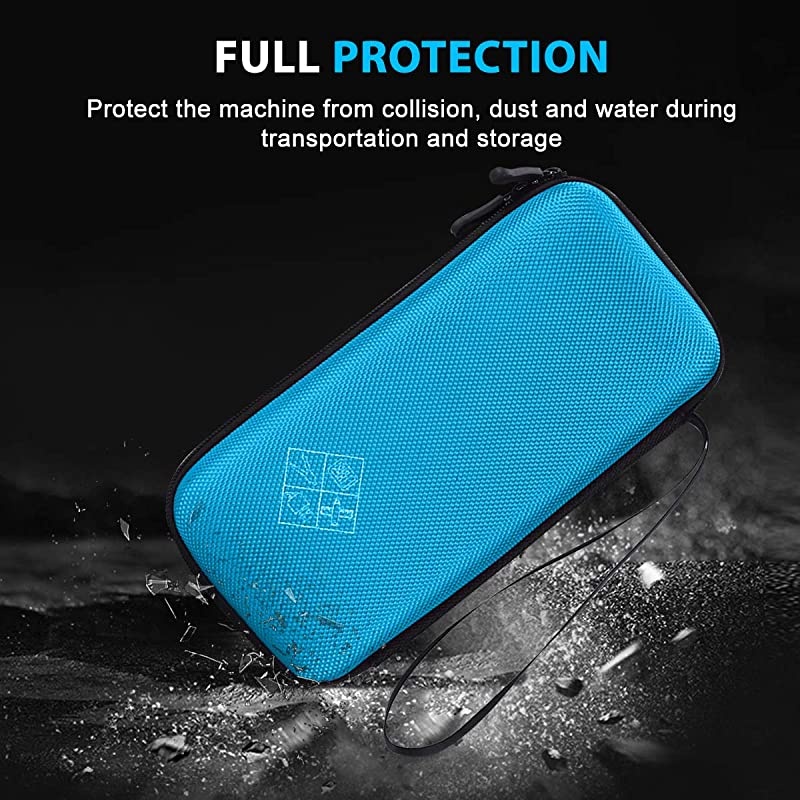 Hard EVA Shockproof Carry Case Bag Pouch for Texas Instruments TI84 Plus CEColor TI83 PlusTI89 Titanium HP 50G Graphing Scientific Financial Calculators Blue