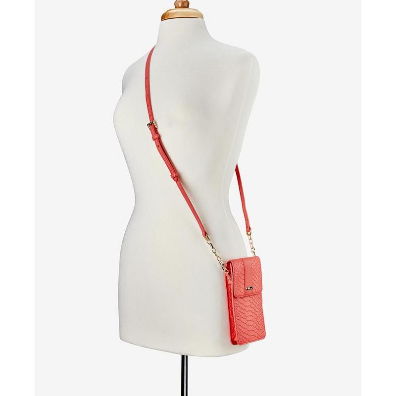 GiGi New York Red Penny Crossbody Bag