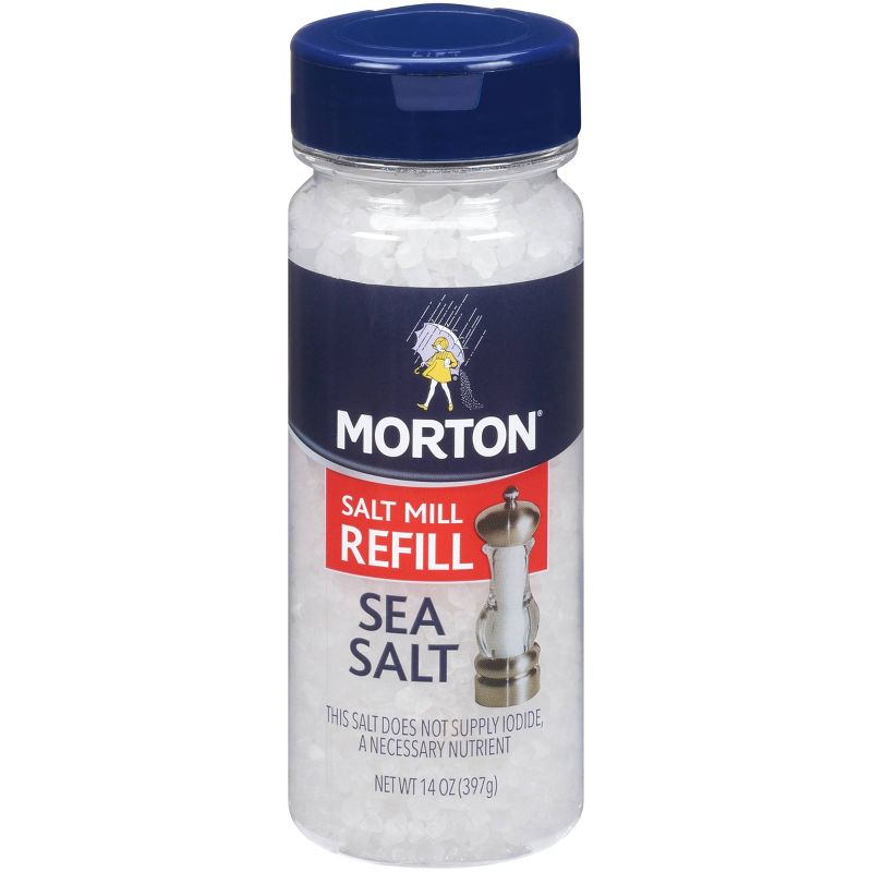 Morton Extra Coarse Sea Salt Grinder Refill - 14oz