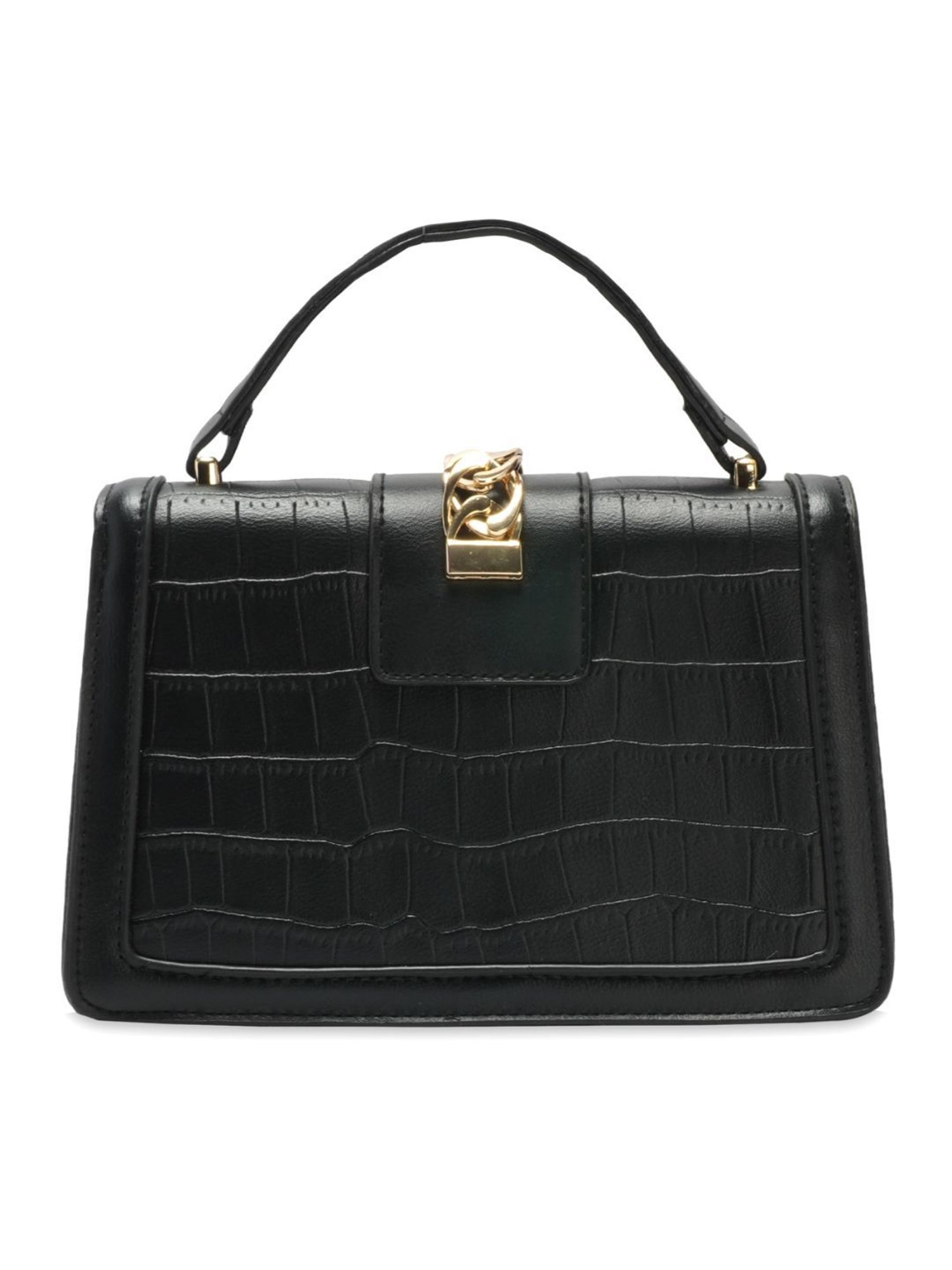 Luvoksi Black Solid Medium Cross Body Bag