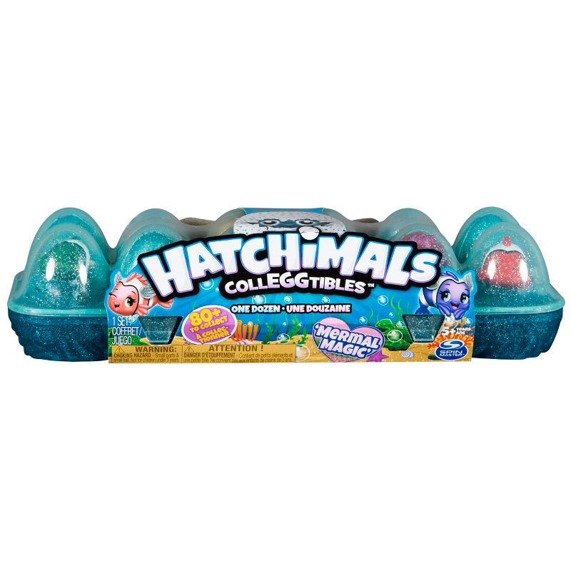 Hatchimals CollEGGtibles Mermal Magic 12pk Egg Carton with Season 5 Hatchimals