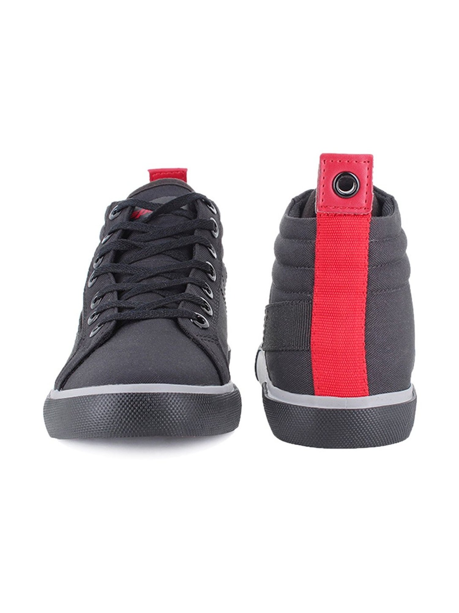 Sparx Men's Black Ankle High Sneakers