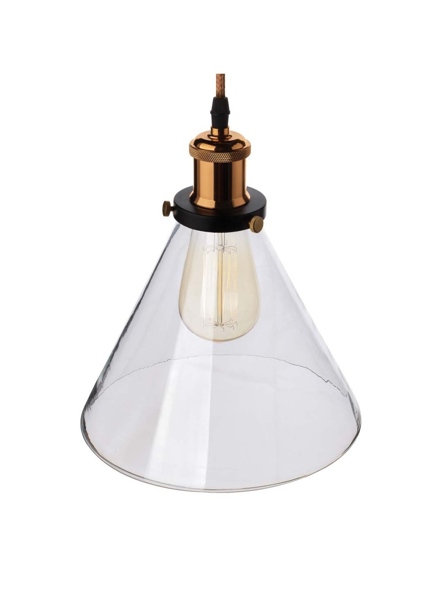16" Glass/Metal Jasmine Tiffany Style Semi Flush Mount (Includes Energy Efficient Light Bulb) Cream - JONATHAN Y