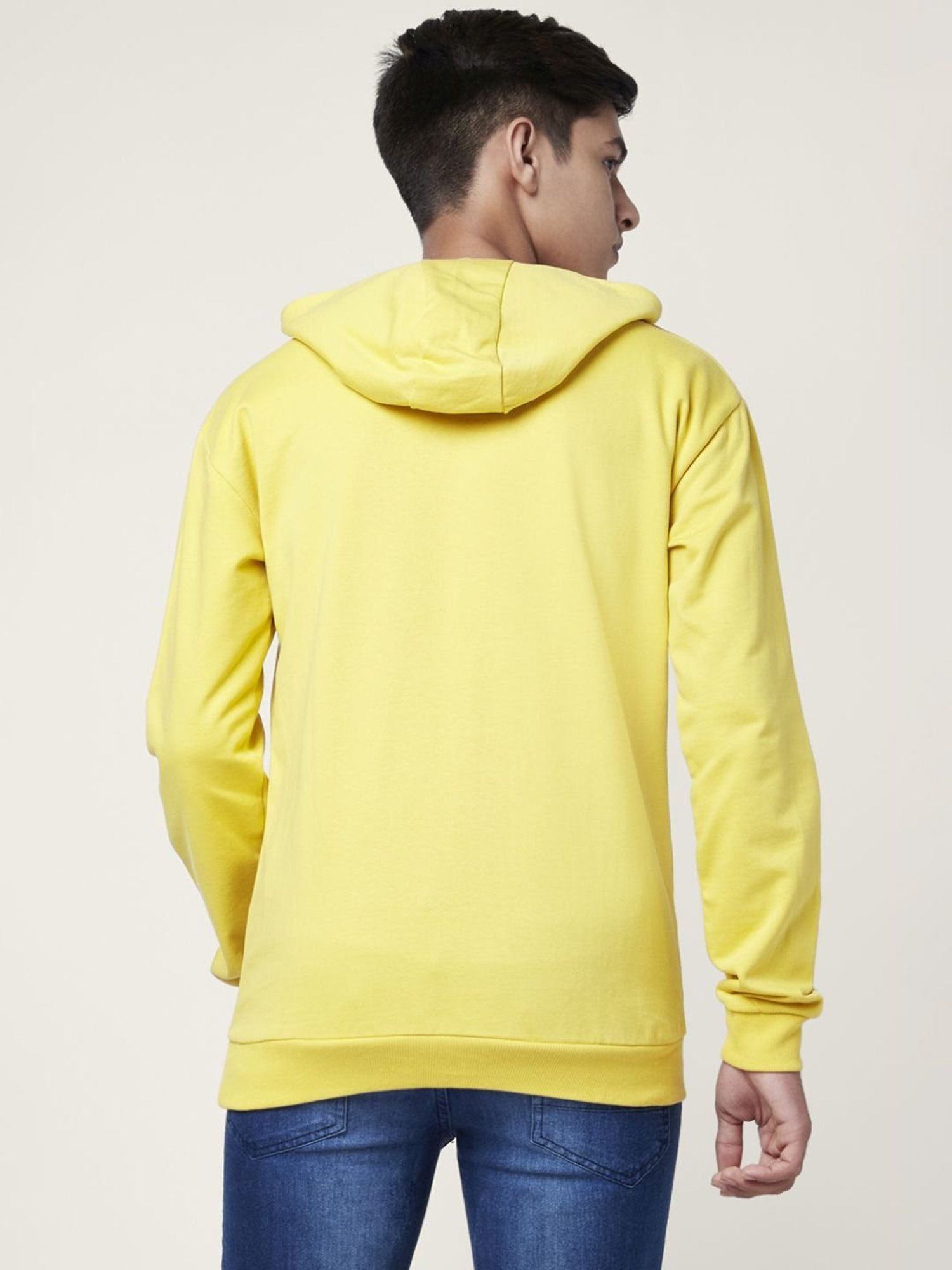 Coolsters by Pantaloons Kids Mustard Cotton Printed Full Sleeves Sweatshirt