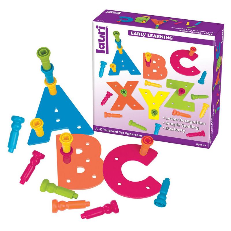 PlayMonster A-Z Pegboard Set - Uppercase