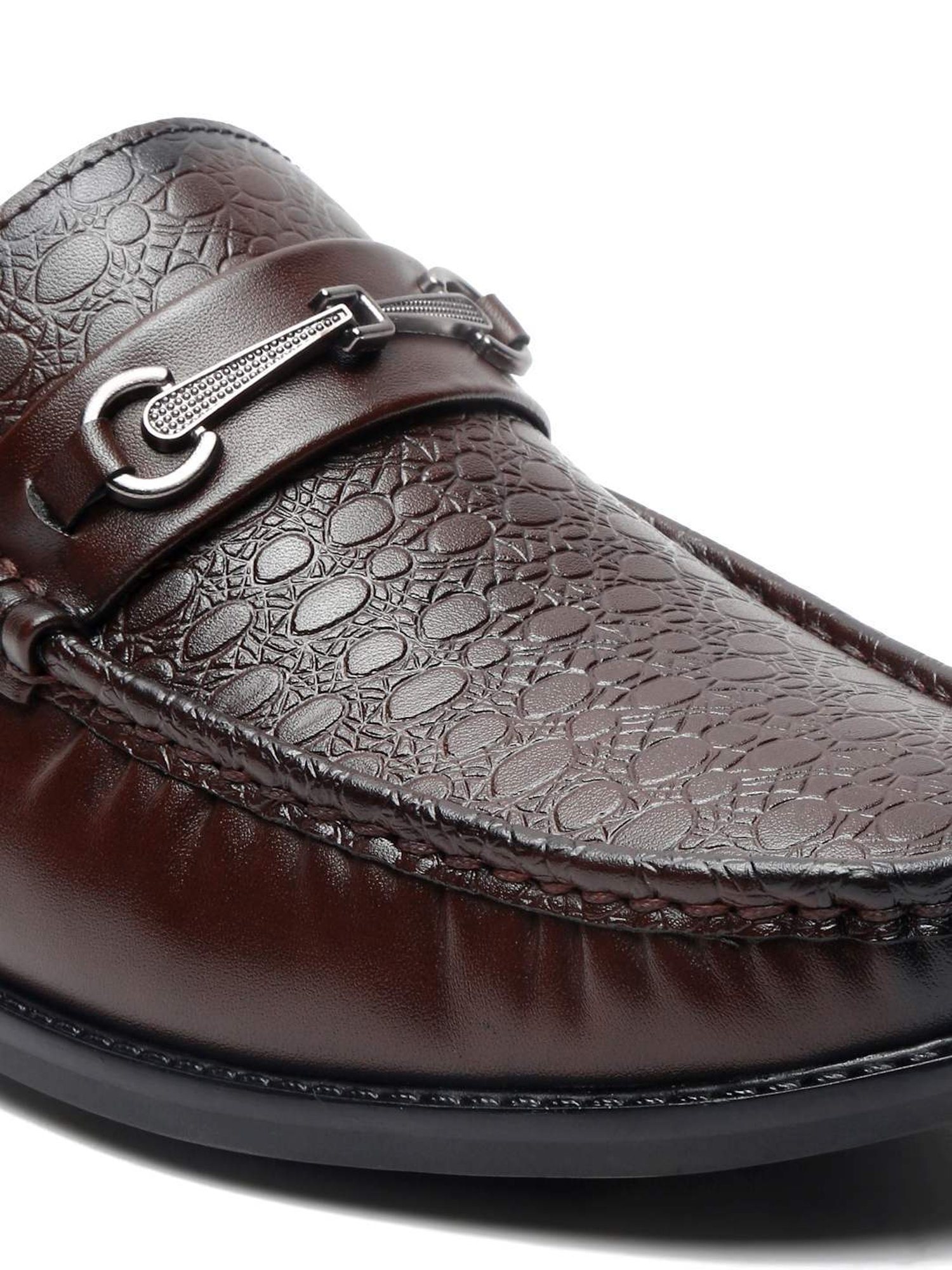 Apsis Men's Brown Casual Loafers