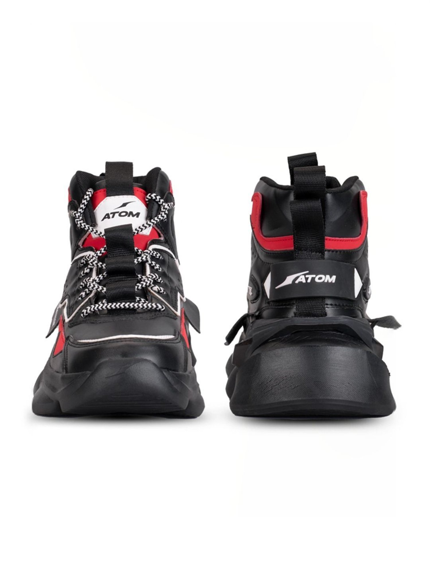 Atom Men's Bulldozer Black Running Shoes