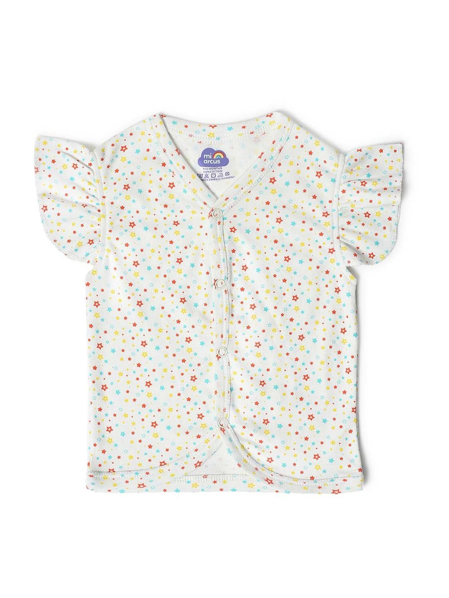 MiArcus Kids Multicolor Cotton Printed Top