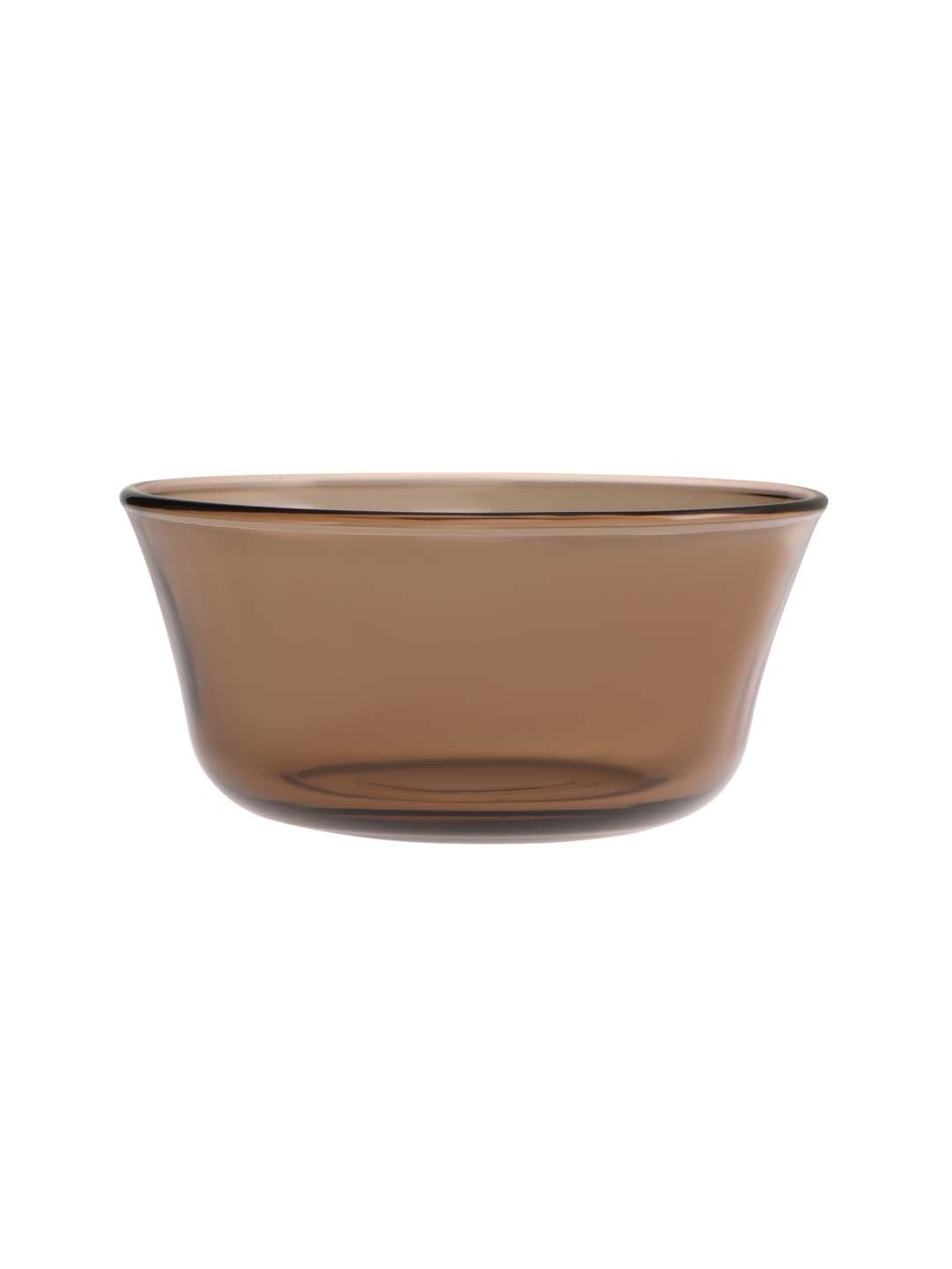 Duralex 'Lys' Brown Glass 10.5 cm Table Serving Bowl (0.25 L) - Set of 6