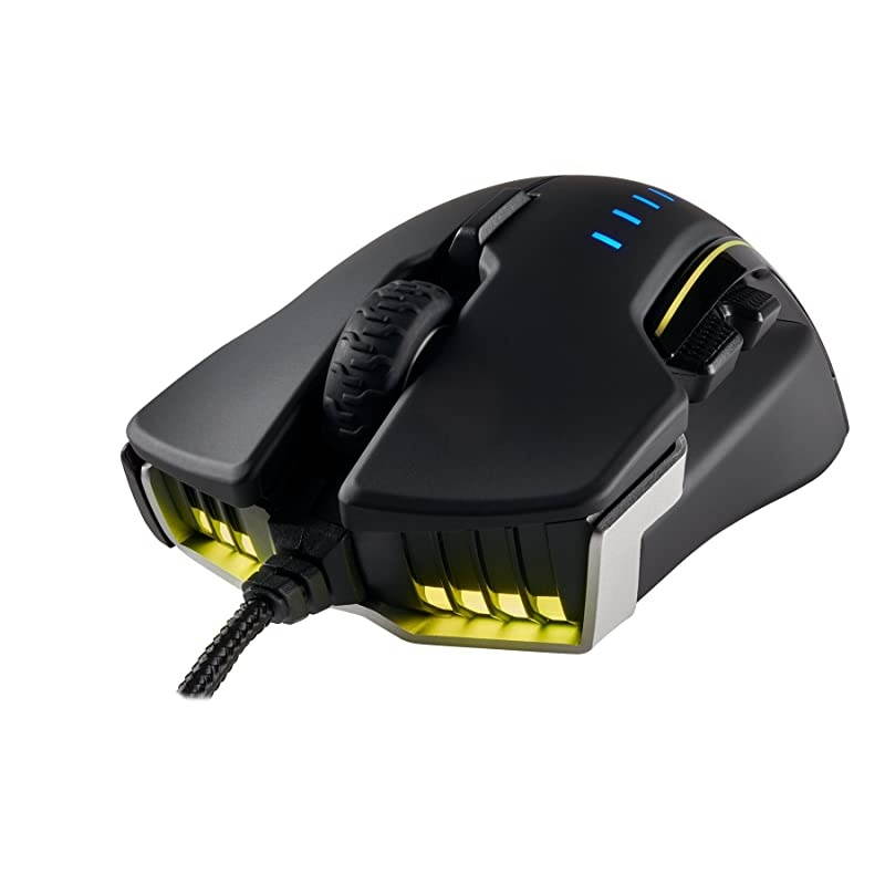 Glaive RGB Gaming Mouse Comfortable amp Ergonomic Interchangeable Grips 16000 DPI Optical Sensor Aluminum
