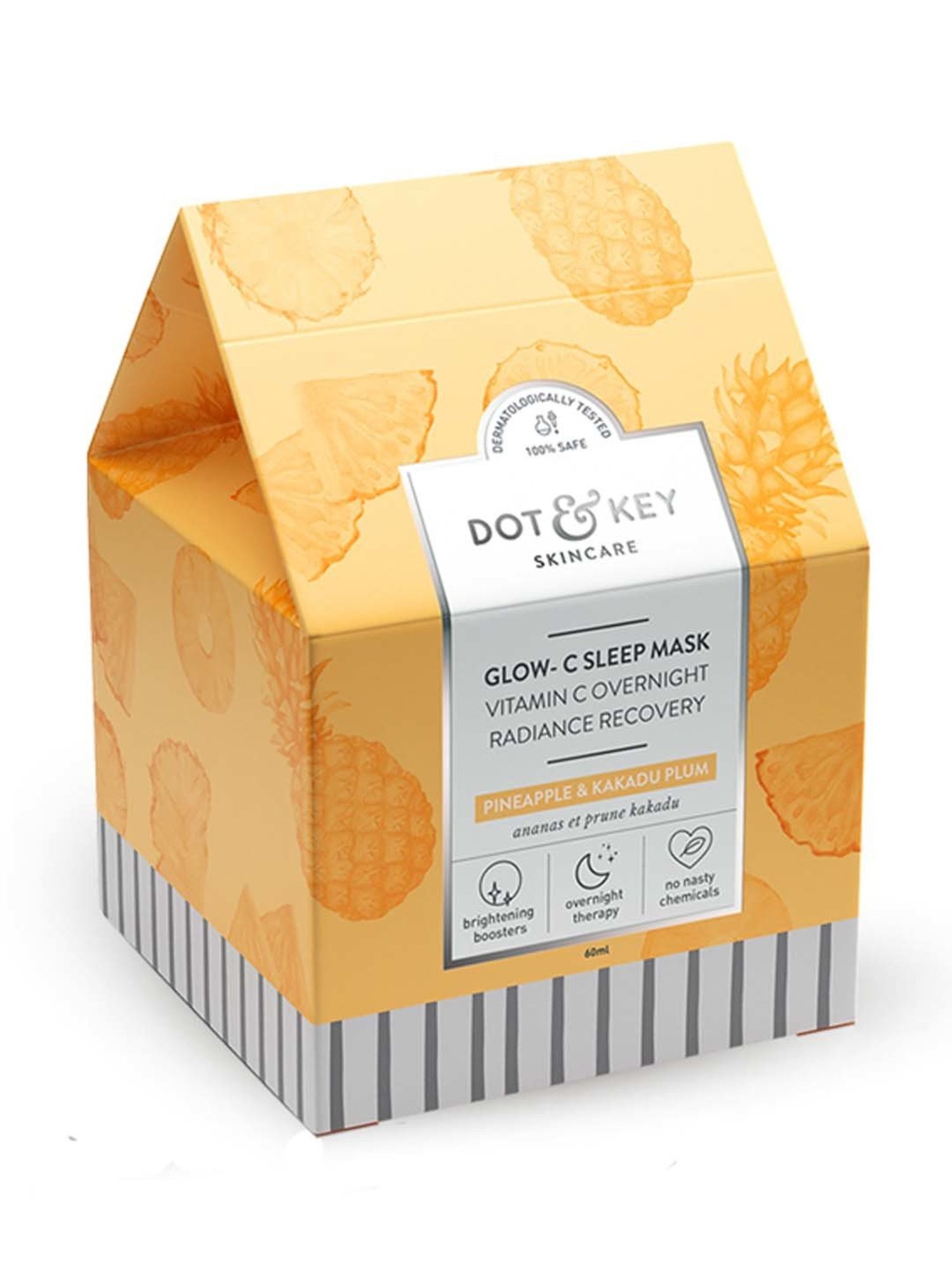 Dot & Key Glow Vitamin C Overnight Radiance Recovery Sleep Mask - 60 ml