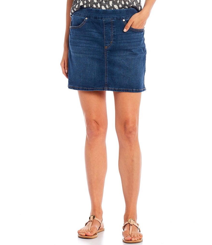 Code Bleu Wide Waistband Pull-On Skort
