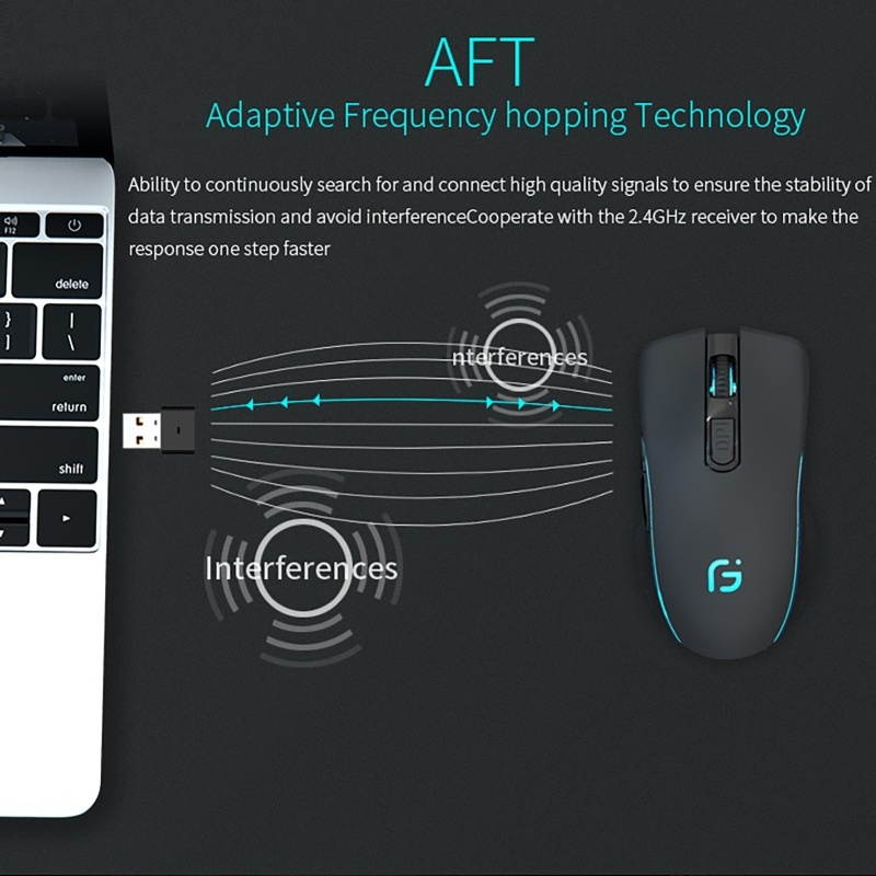 X8 2.4G Bluetooth Dual Mode Wireless Hollow-out Mouse for Laptops Computers