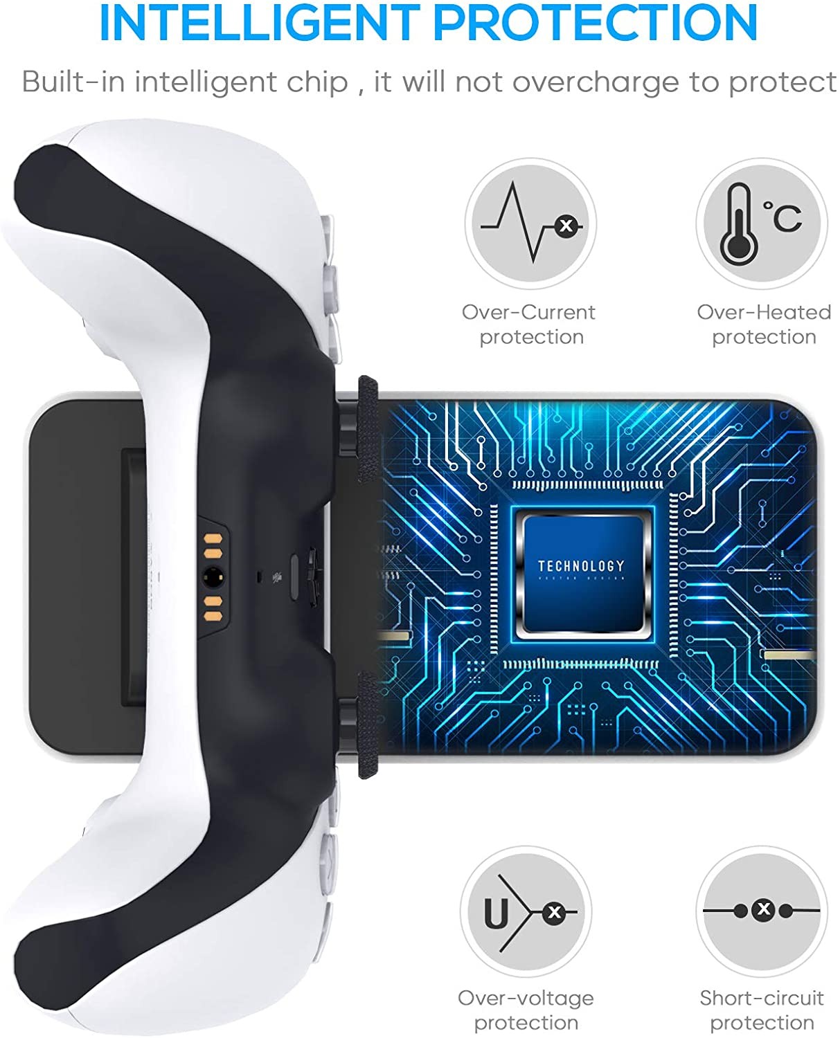 Balight Dual Controller Charging Dock Station Charger For PS5 Gamepad Charger Stand For Playstation 5 PS5 Game Pad Accessories