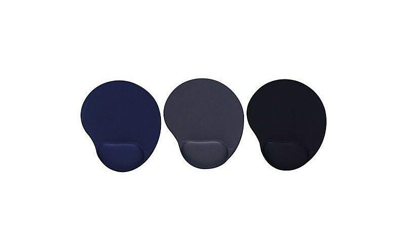 Compucessory Gel Mouse Pad Wrist Rest 9"x10"x1" Blue 45162