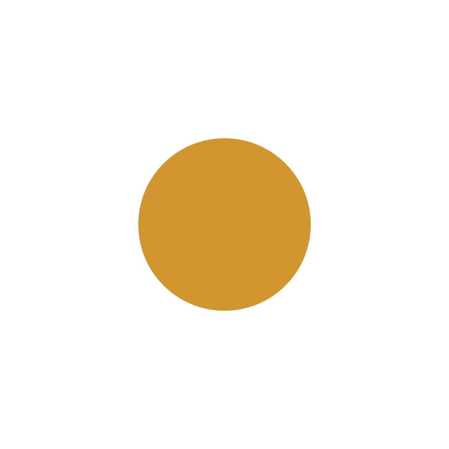 LiteMark 2 Inch Orange Dot Decals - Pack of 80