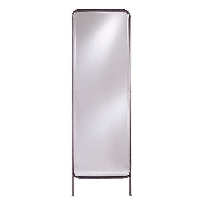 62"x 20" Sowell Full Length Leaning Floor Mirror Black - Holly & Martin