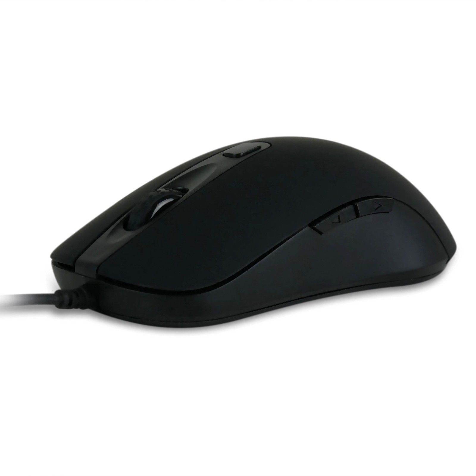 Nixeus Revel Gaming Mouse Pixart Pmw3360  Cable  Black  Usb  12000 Dpi  Computer Scroll Wheel  5 Buttons