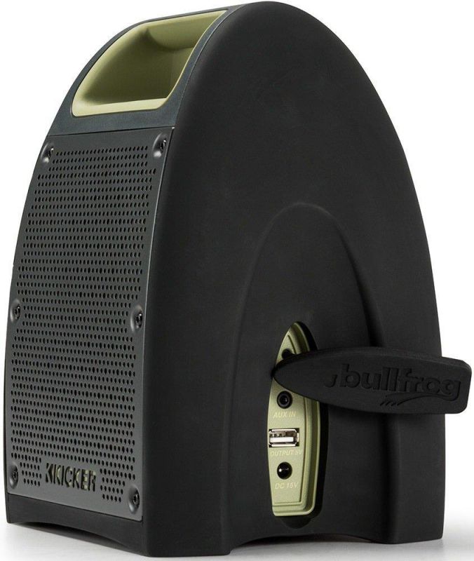 44BF200G Bullfrog 200 Bluetooth/FM Outdoor Music System (Green)