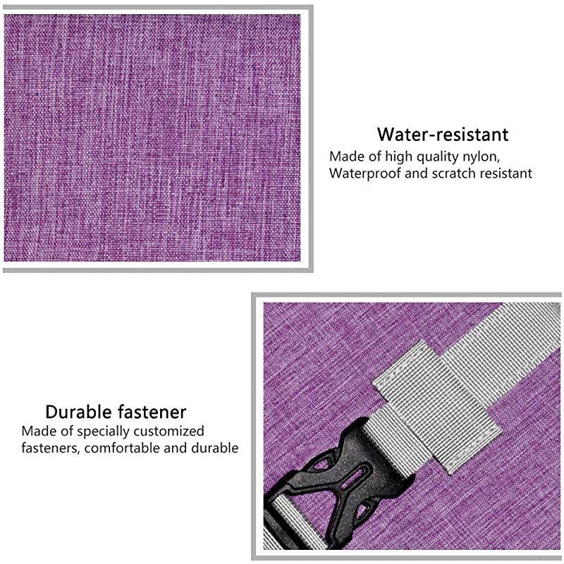 Electronic Organizer  Travel Cable BagUSB Drive Shuttle CaseElectronics Accessory Organizer for Home Office Purple