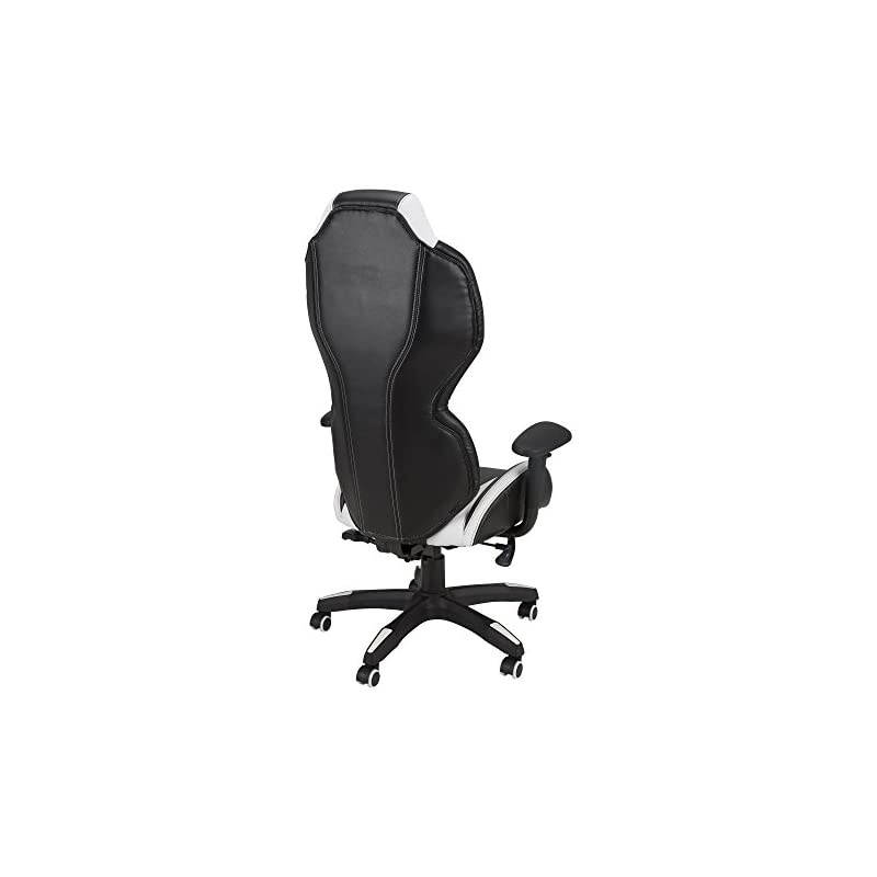 A.I. - High-Back Gaming Chair by  F.C, White/Black