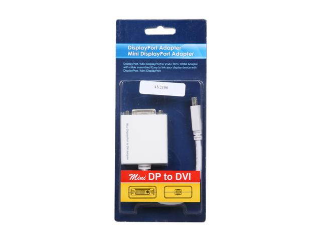 GWC AY2100 Mini DisplayPort to DVI Adapter
