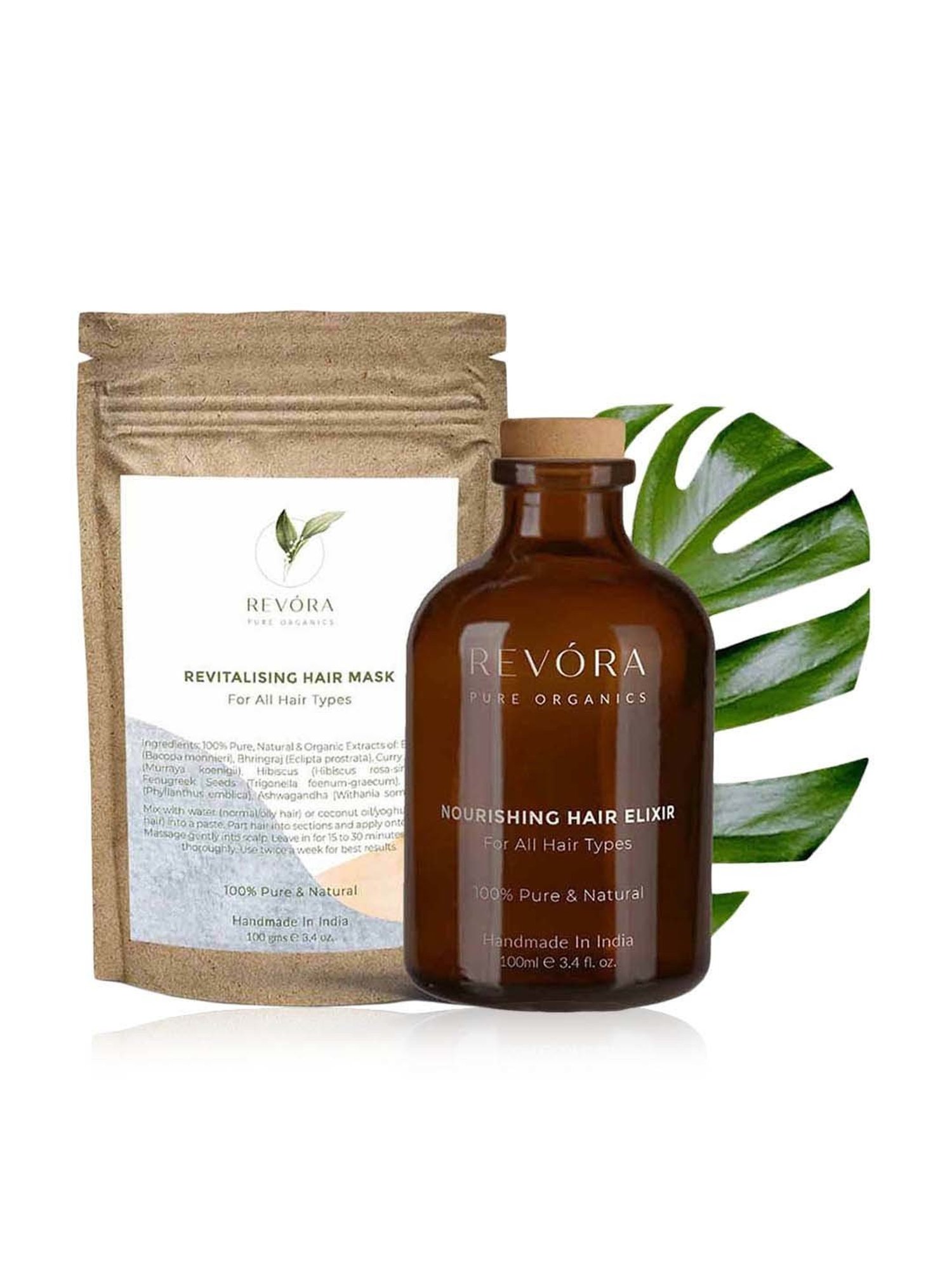 Revora Pure Organics Hair Essential Combo