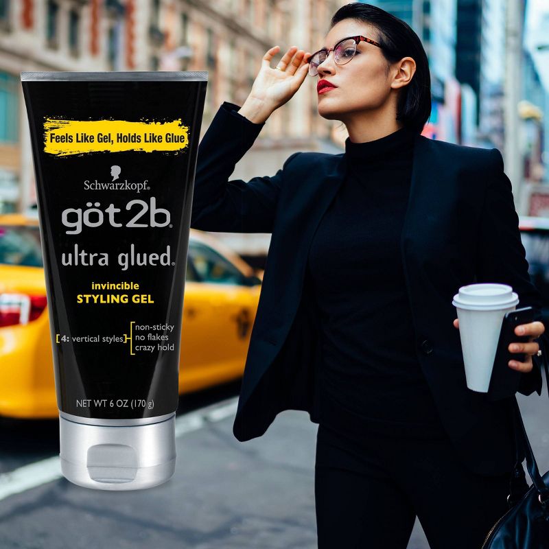 Got2B Ultra Invincible Styling Gel - 3pk/18oz