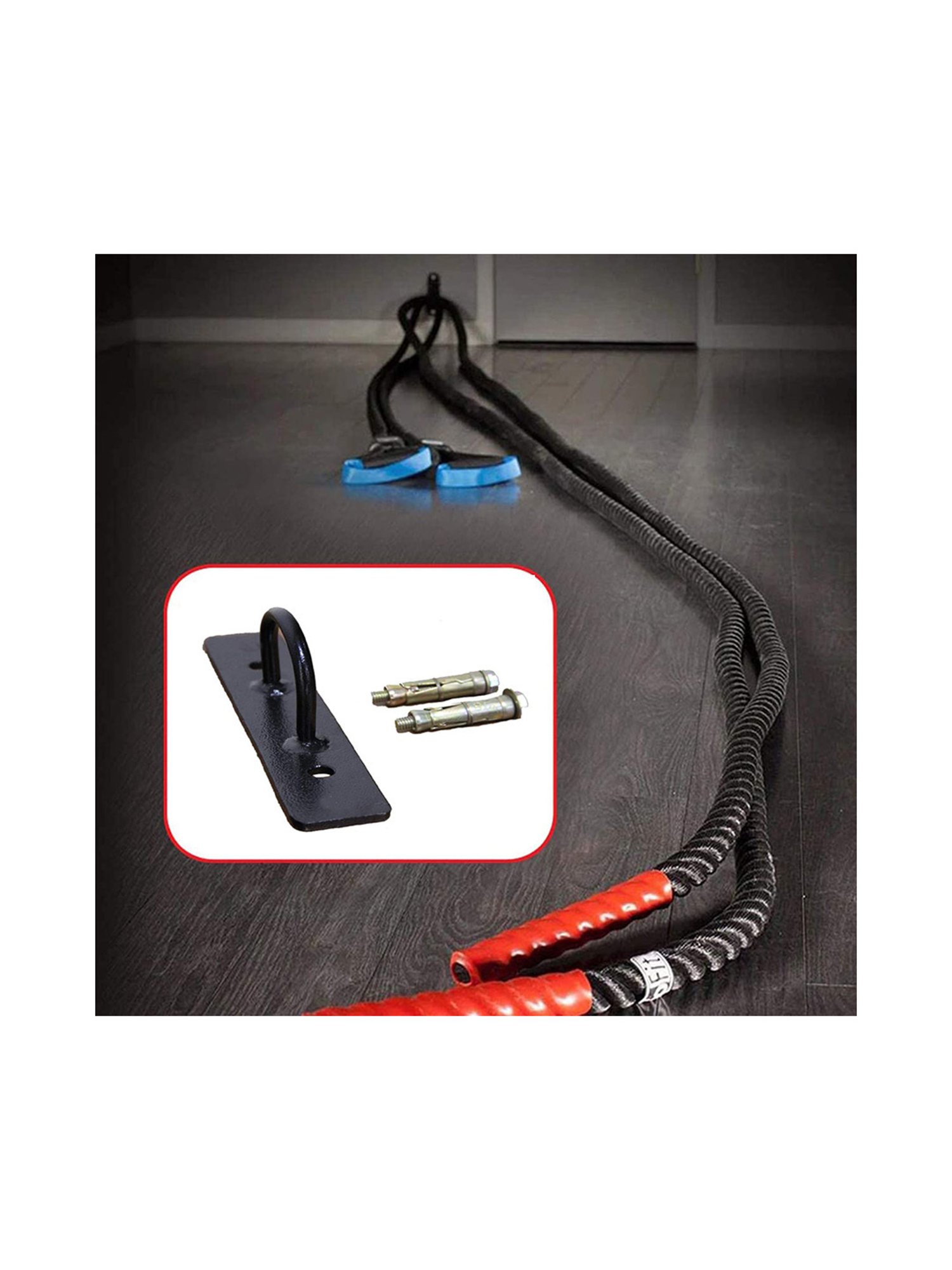 Protoner Wall Mount Hooks and Hangers (Black) Size - 20x5x8