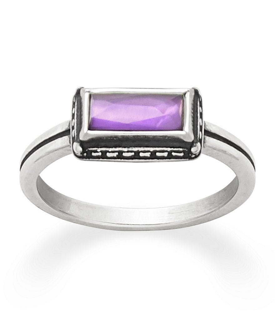 James Avery Palais Violet Doublet Ring