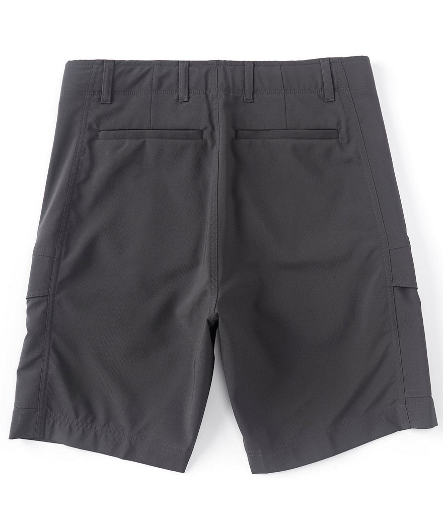 Caribbean Big and Tall 9#double; and 11#double; Inseam Knit Jacquard Shorts