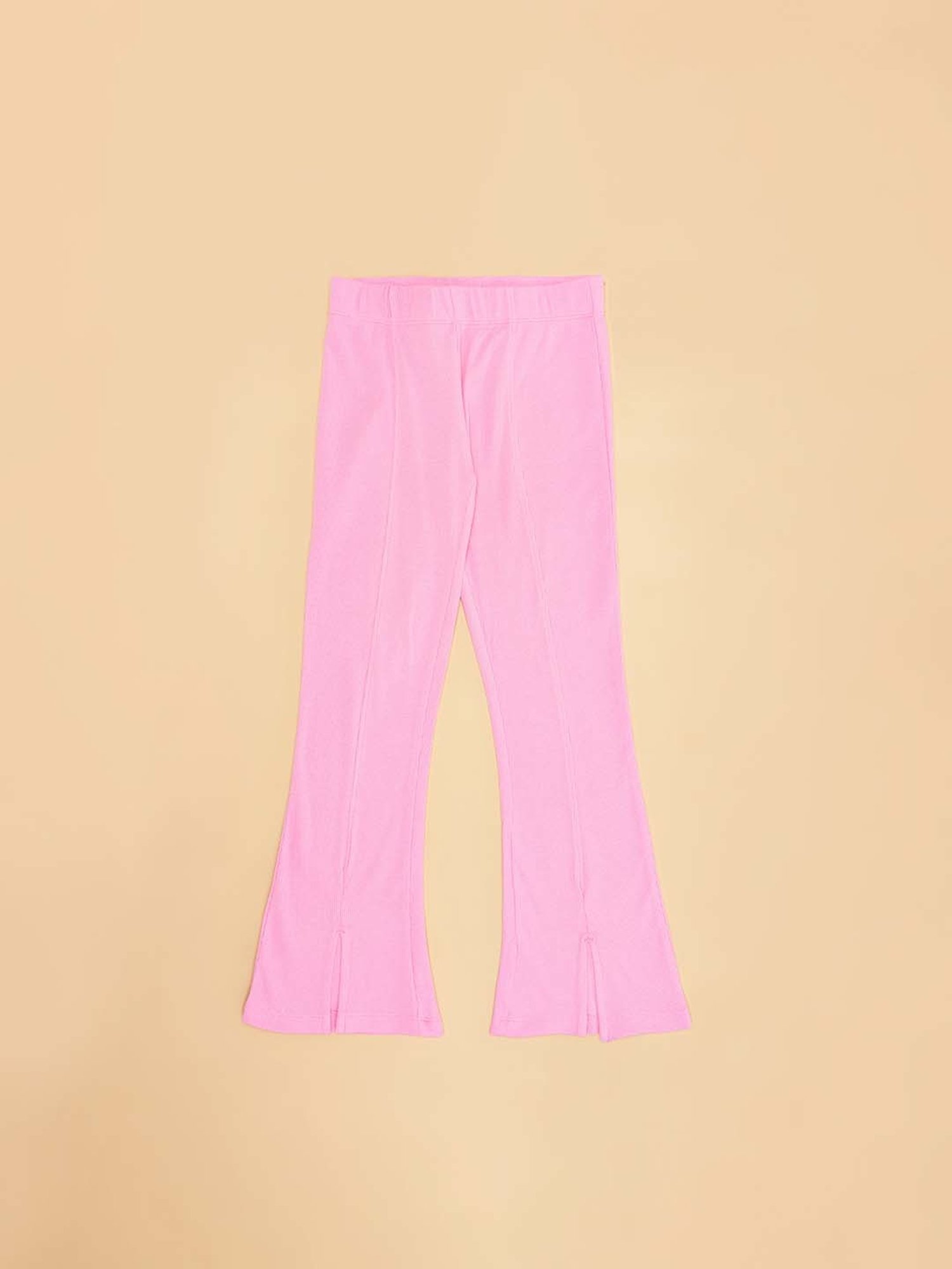 Pantaloons Junior Prism Pink Regular Fit Trousers