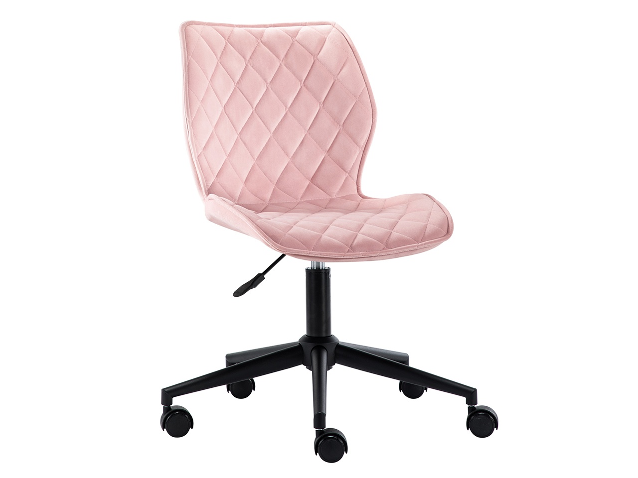 Swivel Height Adjustable Task Chair Armless Office Chair