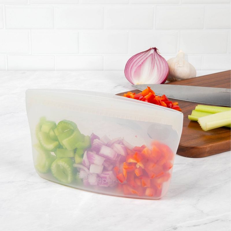 Progressive Reusable Silicone 2pk Snack Bag - Sour Cream